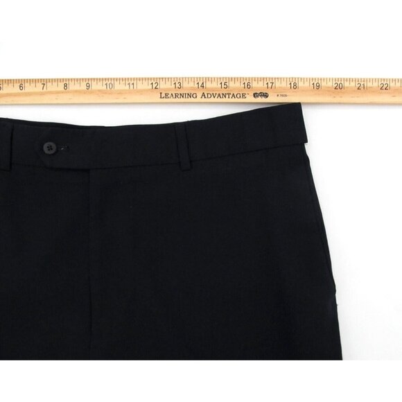 Stafford Classic Fit Wool Suit Separates Pants Mens 36x30 Blue Black Lot of 2 - Picture 15 of 16